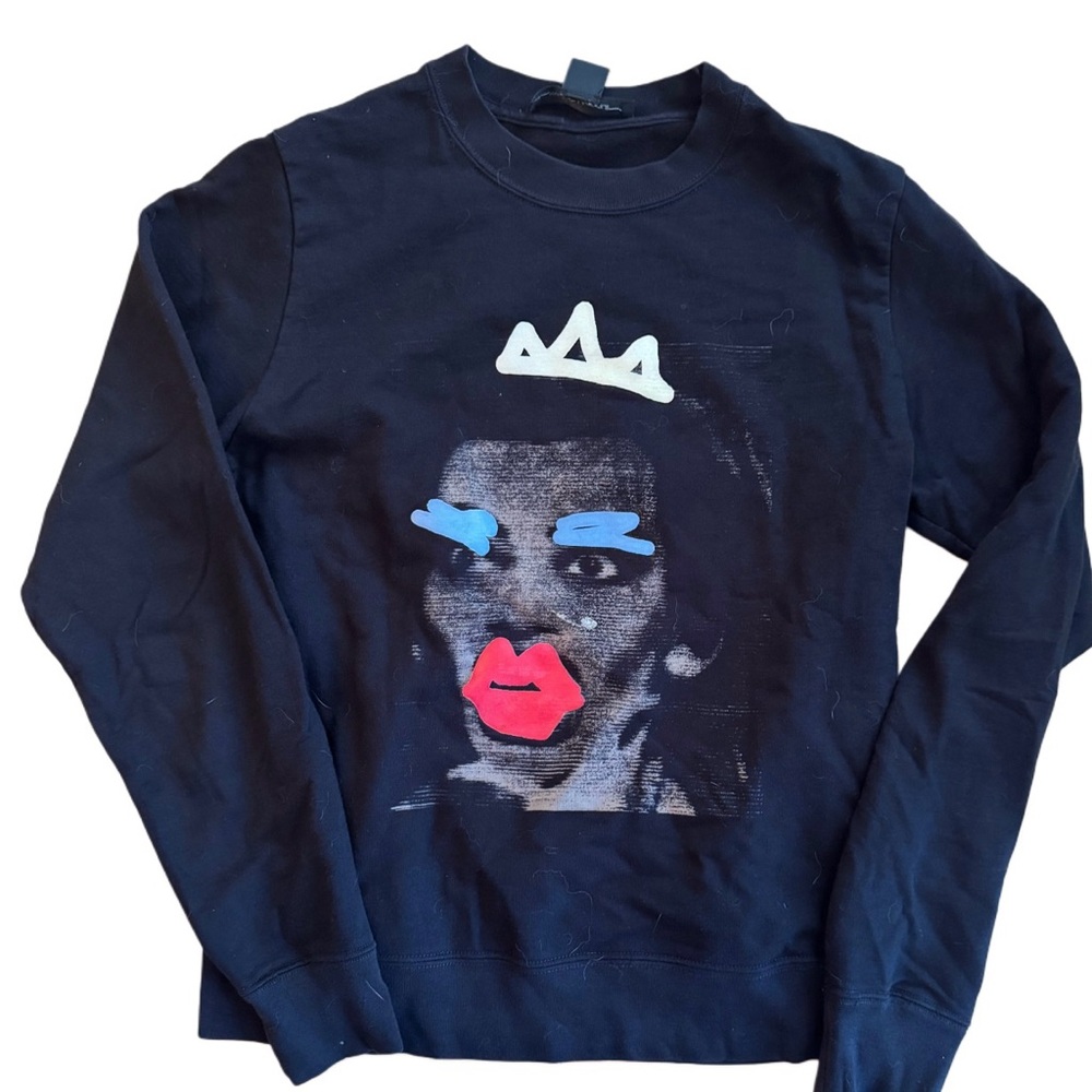 Marc Jacobs Black Graphic Sweatshirt